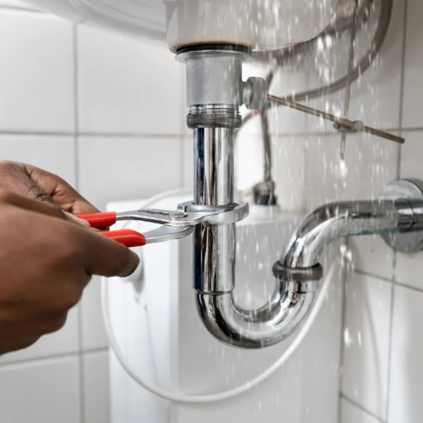 An image showing advanced leak detection equipment being used in a Scottsdale home.