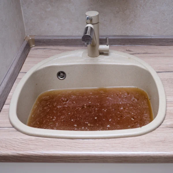 Image showing a clogged sink in Scottsdale.