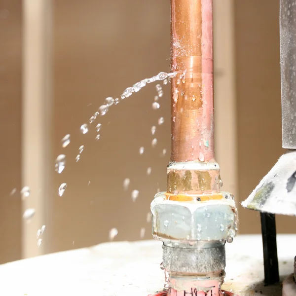 An image showing advanced leak detection equipment being used in a home.