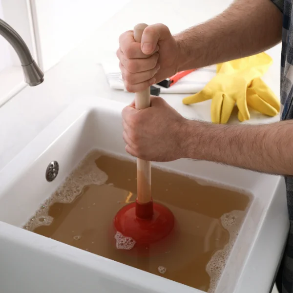 An image representing a clogged toilet in Phoenix.