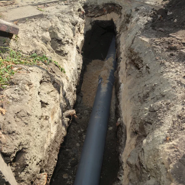 An image representing sewer replacement in Glendale.