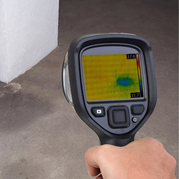 An image showing advanced leak detection equipment being used in a Glendale home.