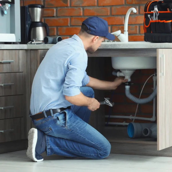 Image representing plumbing repairing in a home.